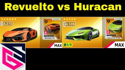 Asphalt Lamborghini Revuelto Vs Lamborghini Huracan Evo Spyder