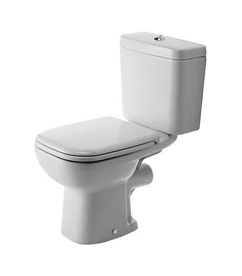 Duravit D Code 650mm Close Coupled Toilet With Horizontal Outlet