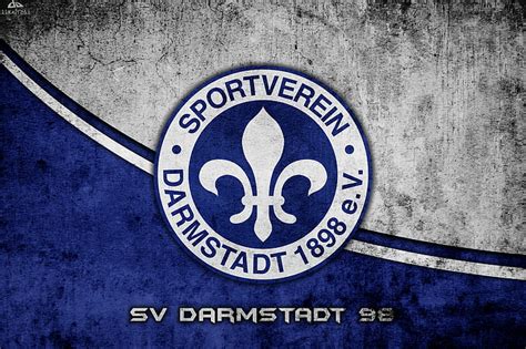 Online crop | HD wallpaper: Soccer, SV Darmstadt 98, Emblem, Logo ...