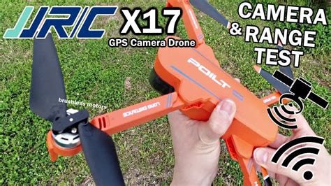 Jjrc X17 Gps Drone 2 Axis Gimbal Camera And Range Test Youtube