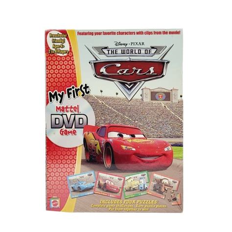 Mattel | Toys | Disney Pixar The World Of Cars My First Mattel Dvd ...