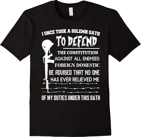 I Once Took A Solemn Oath To Defend The Constitution T