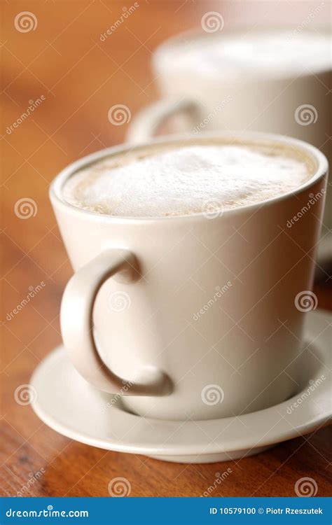 Coffee with Frothed Milk (shallow Dof) Stock Photo - Image of italian, brewed: 10579100