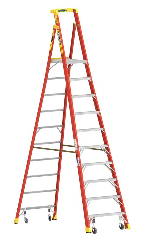 Werner Wheels Step Ladders At