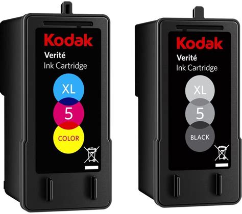 Buy KODAK Kodak Verite 5 Colour XL Ink Cartridge Multipack Free