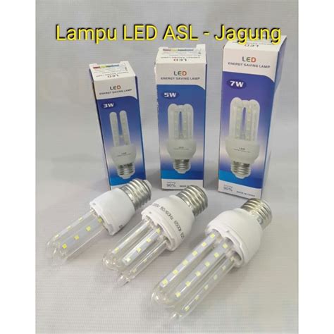 Jual Bohlam Lampu Led Jagung Bohlam Led Bolam Watt Fitting Putih