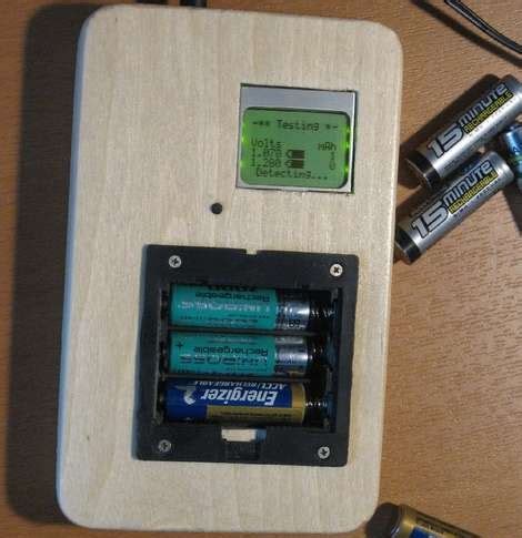 Rechargeable Battery Capacity Tester | Hackaday