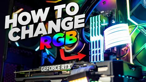 How To Change Rgb Argb Colours On Your Pc Catacare Youtube