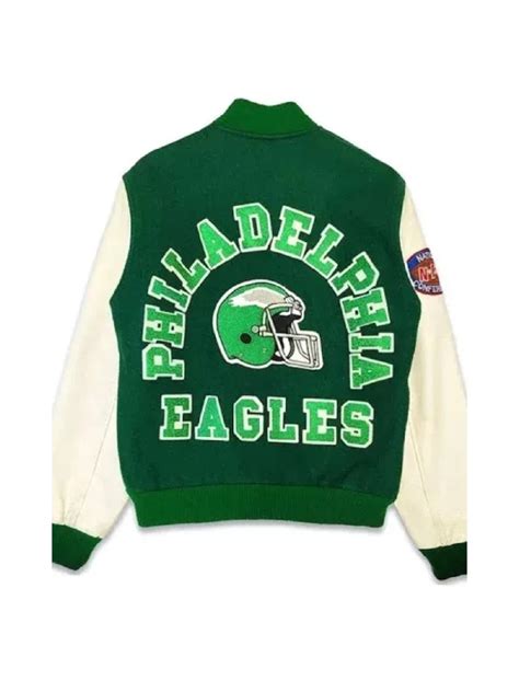 Philadelphia Eagles Vintage Varsity Jacket Eagles Retro Classic Jacket