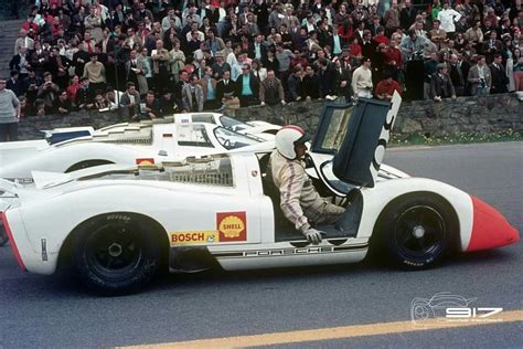 Spa 1969 Gerhard Mitter In The 917 Short Tail Lt S 917s First Race