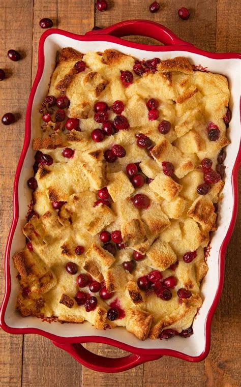 Cranberry Bread Pudding Recipe - Dinner, then Dessert