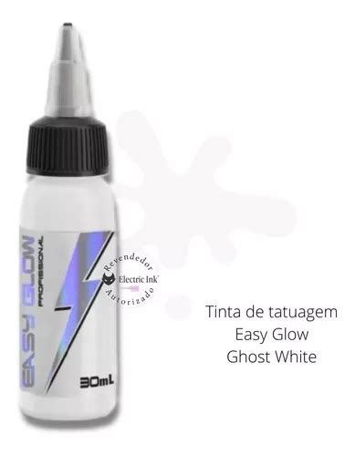 Tinta Para Tatuagem Easy Glow Ghost White Ml Electric Ink