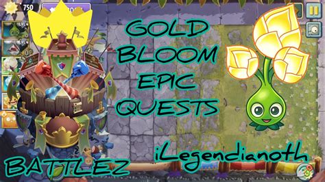 PvZ2 Gold Bloom Epic Quests & Piñata Party! - YouTube