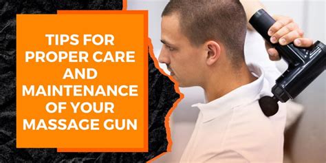 Tips For Proper Care And Maintenance Of Your Massage Gun Magma Fitness