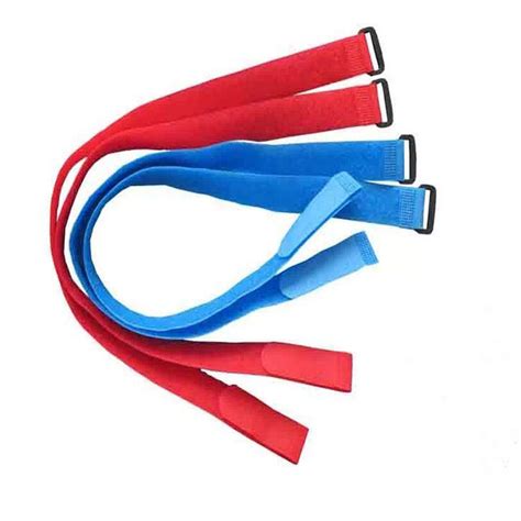 Colorful Hook And Loop Fastener Strapadjustable Elastic Strap Self