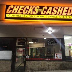 CFSC CHECKS CASHED Check Cashing Pay Day Loans 400 Route 211 E