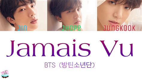 BTS 방탄소년단 Jamais Vu Color coded lyrics Han Español Eng YouTube