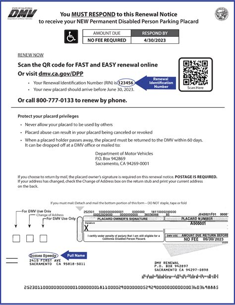 New Sb 611 California Law Disabled Parking Placard Renewal Fresno Bee