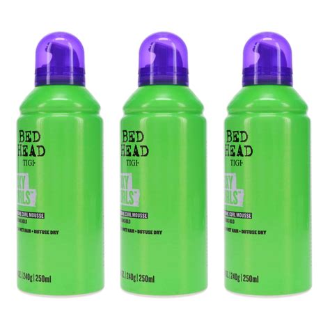 TIGI Bed Head Foxy Curls Extreme Curl Mousse 8 4 Oz 3 Pack LaLa Daisy