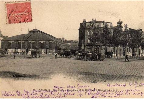 Roubaix Roubaix Halle Centrale Boulevard Gambetta Carte Postale