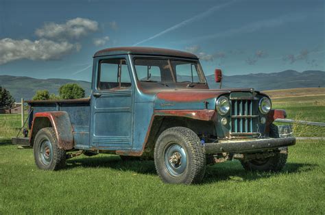 1949 Willys Pickup Truck Photograph By Constance Puttkemery