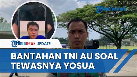 Tni Au Buka Suara Soal Tudingan Pelaku Pembunuhan Yosua Samosir