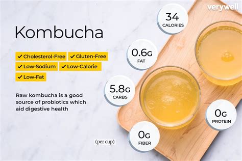 Kombucha Nutrition Facts And Health Benefits