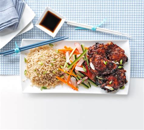 Miso Chicken Recipe With Sweet And Sour Salad Olivemagazine