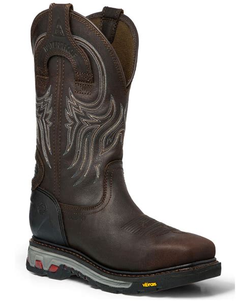 Justin Men's Warhawk Waterproof Work Boots - Composite Toe | Boot Barn