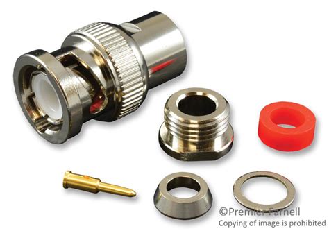 1551 Multicomp Pro RF Coaxial Connector BNC Coaxial Straight Plug