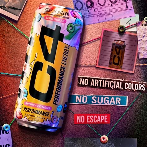 C4 Energy Drink Cereal Killer Once You Taste This Nothing Else Survives