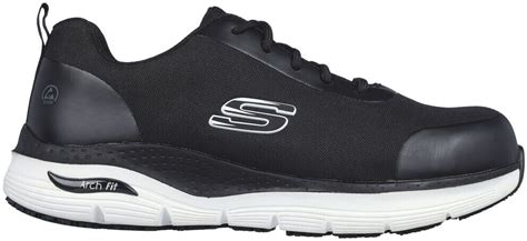 Skechers Arch Fit Sr Ringstap S Esd Schwarz Ab