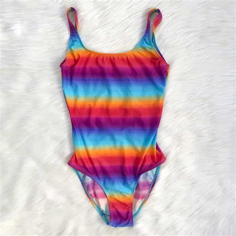 Sunset One Piece Swimsuit Nowstalgia