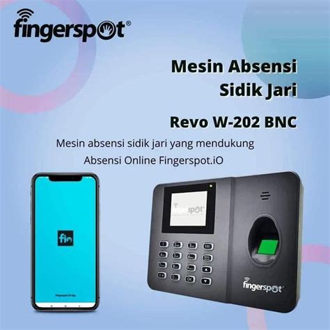 MESIN ABSENSI REVO W 202BNC Phone Office Phone Fingerprint