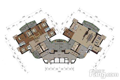 海南海口湾玉府10室3厅7卫2厨48906㎡户型图 海南房天下