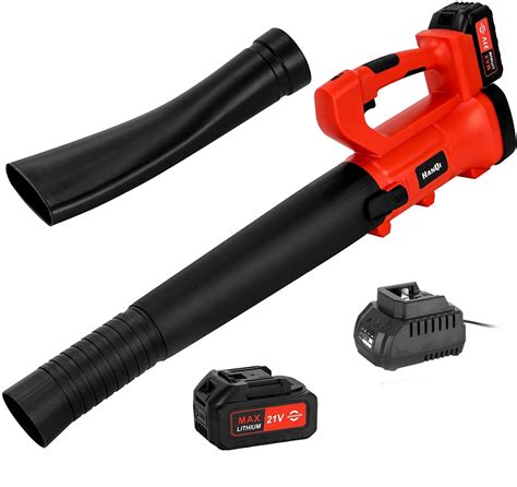 Buy Cordless Leaf Blower 6 Speed 550 Cfm 150 Mph With Battery And Charger Electric Handheld Leaf