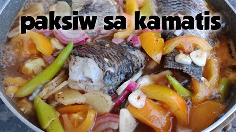 Paksiw Na Tilapia With Kamatis YouTube