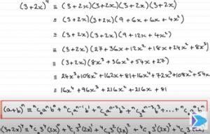 Additional Math Binomial Theorem Using Normal Expansion Vs Binomial