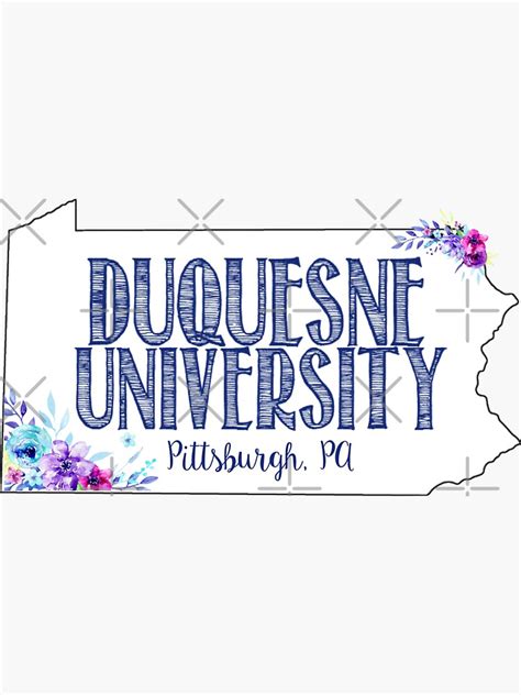 Duquesne Pa Outline 2 Sticker For Sale By Musicello Redbubble