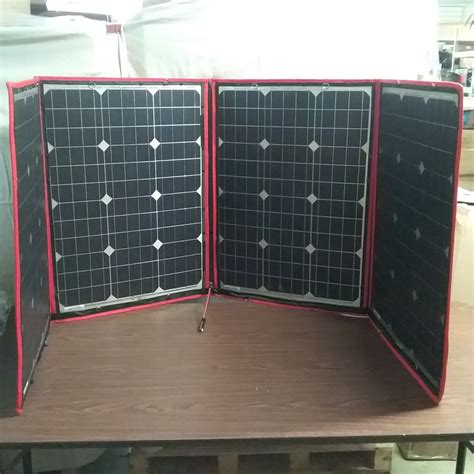 Lot Detail Dokio Watts Volts Monocrystalline Foldable Solar Panel