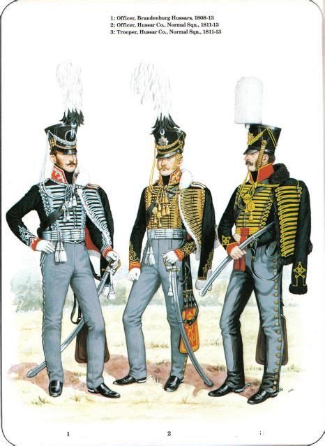 Prussian Cavalry Of The Napoleonic Wars 2 1807 1815 1 Officer