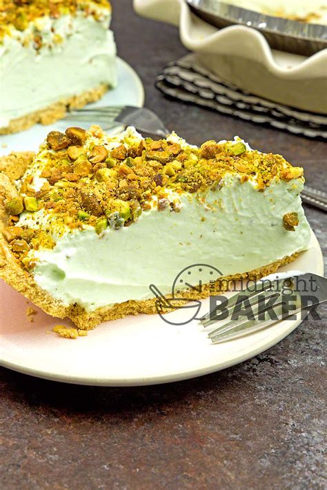 Pistachio Cream Pie The Midnight Baker No Bake Pie