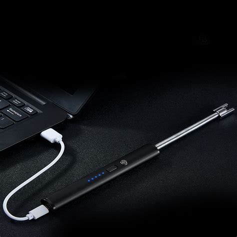USB зажигалка с гибким проводом для газовой плиты, духовки, для розжига ...