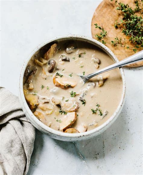 Cream Of Mushroom Soup How To Make Rich Creamy Mushroom Soup With