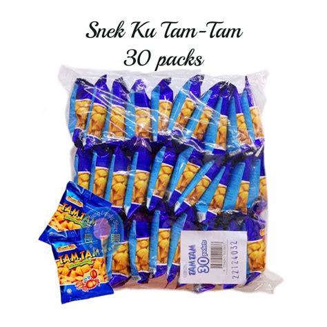 Tam Tam Snek Ku 30pack Crab Flavoured Snack