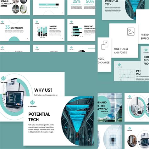 IT Software PowerPoint Presentation Template – MasterBundles