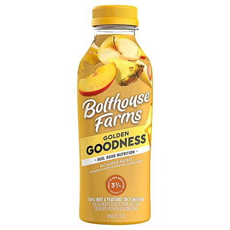 Bolthouse Farms Smoothie Peach Pineapple Blend Fl Oz Buehler S