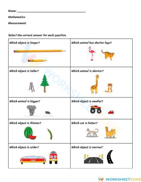 Linear Measurement Worksheet Worksheets Library