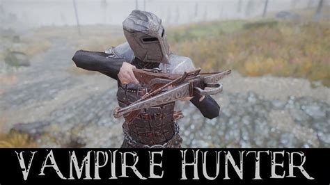 Skyrim Vampire Hunter Mods Dawnguard Hd Armor Silver Weapons