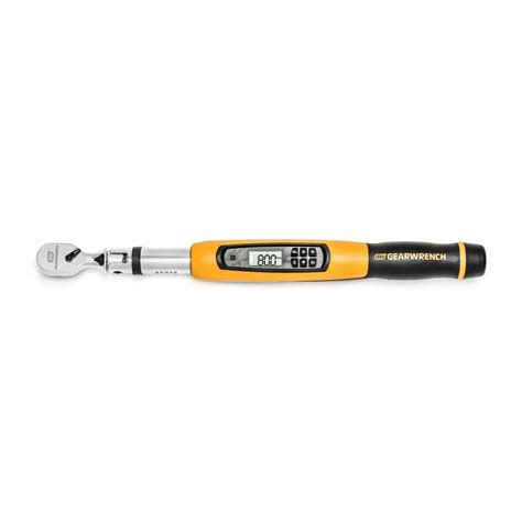 Gearwrench In Flex Head Electronic Torque Wrench With Angle Ft